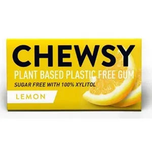 Guma do żucia z ksylitolem cytrynowa (10 szt.) 15 g  - Chewsy