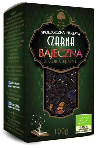 Herbata czarna bajeczna 100 g - Dary Natury (EKO)