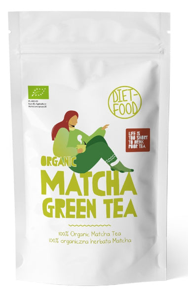 Herbata zielona matcha 100 g - Diet-Food (EKO)
