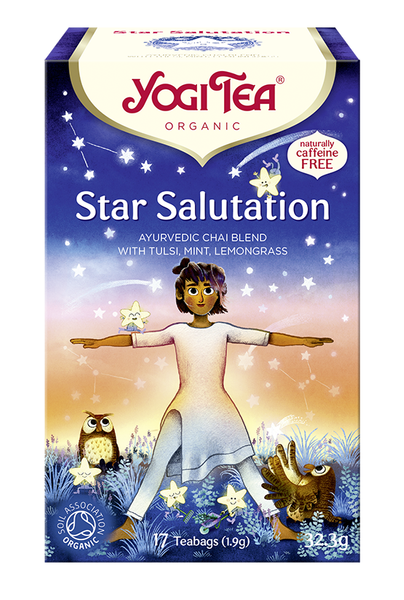 Herbatka ajurwedyjska star salutation 17 szt. 32,3 g - Yogi Tea (EKO)