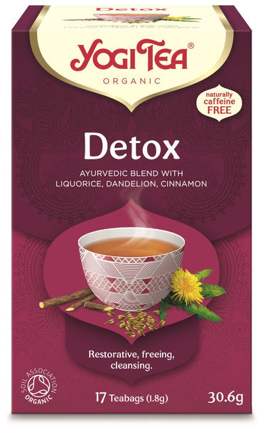 Herbatka detox 17 szt. 30,6 g - Yogi Tea (EKO)