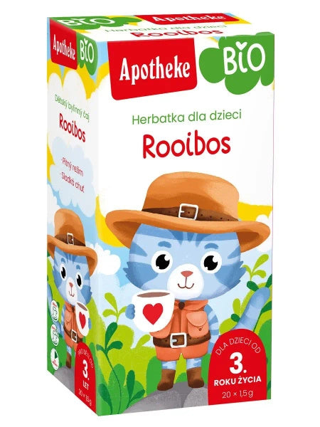 Herbatka dla dzieci rooibos 20 szt. 30 g - Apotheke (EKO)