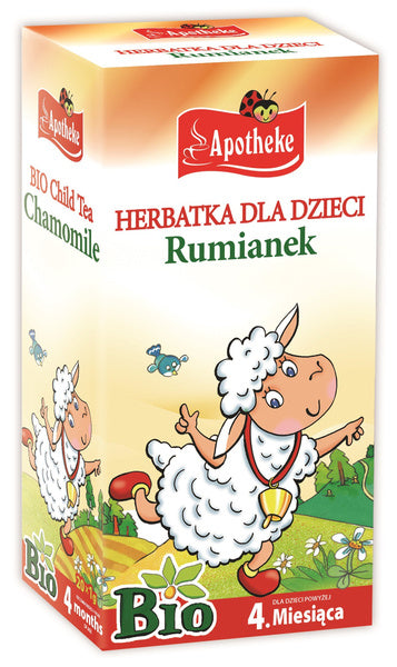 Herbatka dla dzieci rumiankowa od 4 msc. 20 szt. 20 g - Apotheke (EKO)