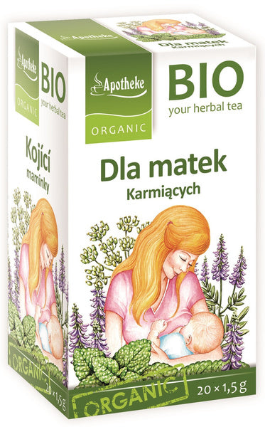 Herbatka dla matek karmiących 20 szt. 30 g - Apotheke (EKO)