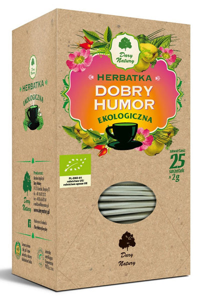 Herbatka dobry humor 25 szt. 50 g - Dary Natury (EKO)