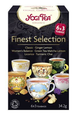 Herbatka finest selection 6 szt. 34,2 g - Yogi Tea (EKO)