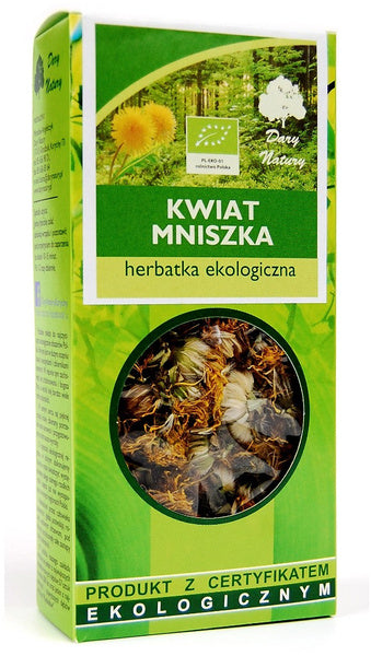Herbatka kwiat mniszka 25 g - Dary Natury (EKO)