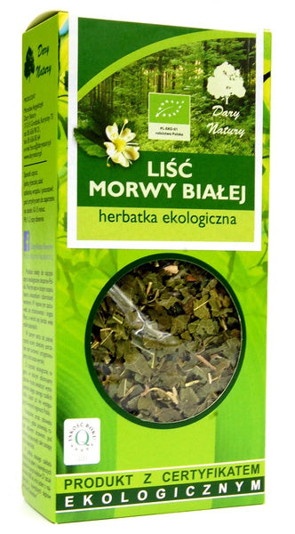 Herbatka liść morwy białej 50 g - Dary Natury (EKO)