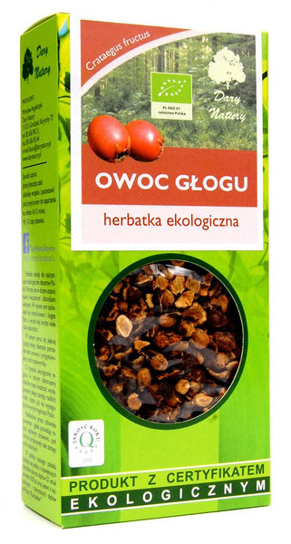 Herbatka owoc głogu 100 g - Dary Natury (EKO)
