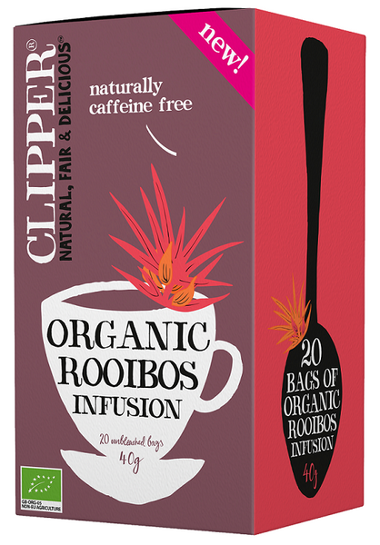 Herbatka rooibos 20 szt. 40 g - Clipper (EKO)