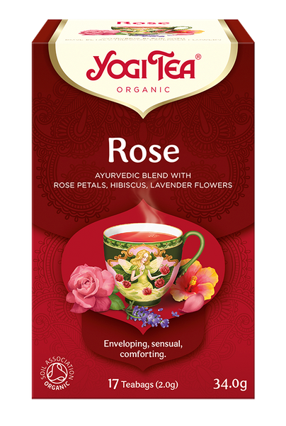 Herbatka tao rose 17 szt. 34 g - Yogi Tea (EKO)