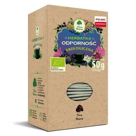 Herbatka uodparniająca 25 szt. 50 g - Dary Natury (EKO)