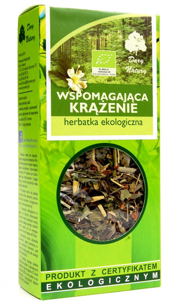 Herbatka wspomagająca krążenie 50 g - Dary Natury (EKO)