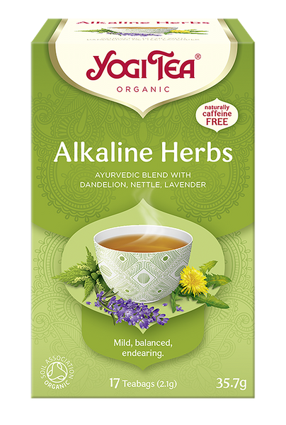 Herbatka zioła alkaliczne alkaline herbs 17 szt. 35,7 g - Yogi Tea (EKO)