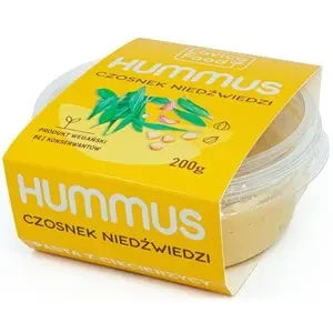Hummus czosnek niedźwiedzi 200 g - Lavica Food