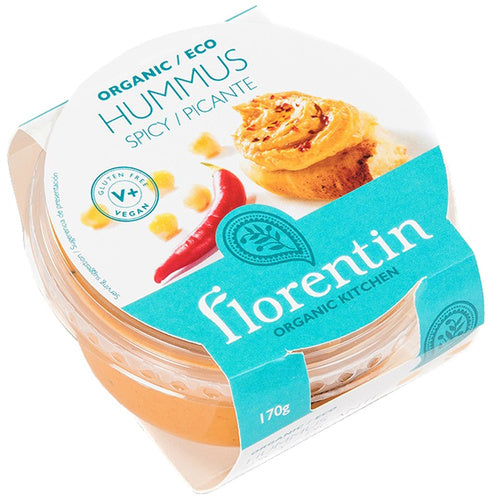 Hummus pikantny bezglutenowy 170 g - Florentin (EKO)