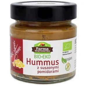 Hummus z suszonymi pomidorami 160 g - Farma Świętokrzyska (EKO)