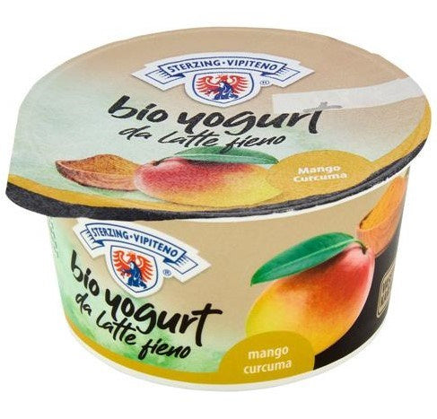 Jogurt mango kurkuma z mleka siennego 170 g - Sterzing-Vipiteno (EKO)