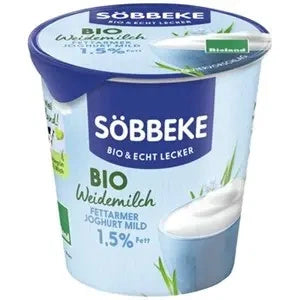 Jogurt naturalny 1,5 % 150 g - Sobbeke (EKO)