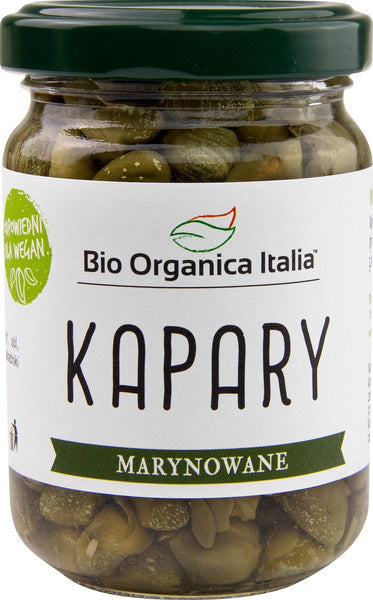 Kapary marynowane 140 g (90 g) - Bio Organica Italia (EKO)