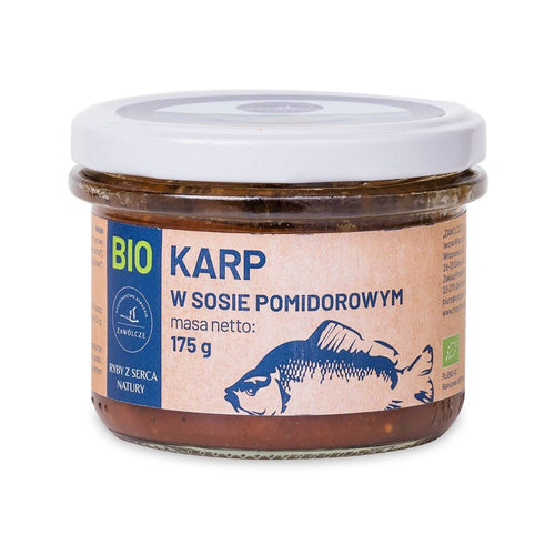 Karp w sosie pomidorowym 175 g - Ryby Z Serca Natury (EKO)