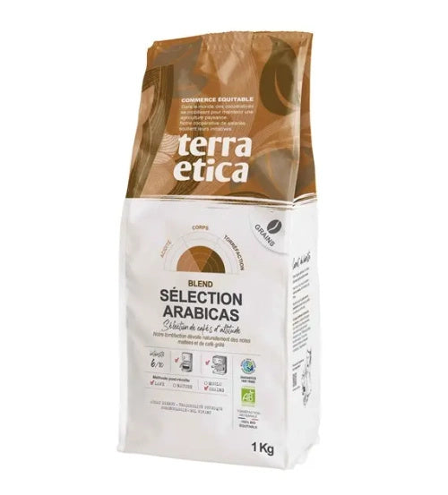 Kawa ziarnista arabica 100 % selection fair trade 1 kg - Cafe Michel (EKO)