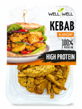 Kebab roślinny 160 g - Well Well
