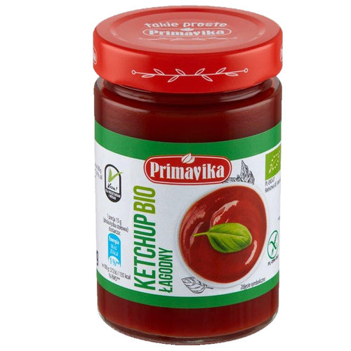 Ketchup łagodny bezglutenowy 315 g - Primavika (EKO)