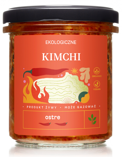 Kimchi ostre 300 g - Delikatna (EKO)