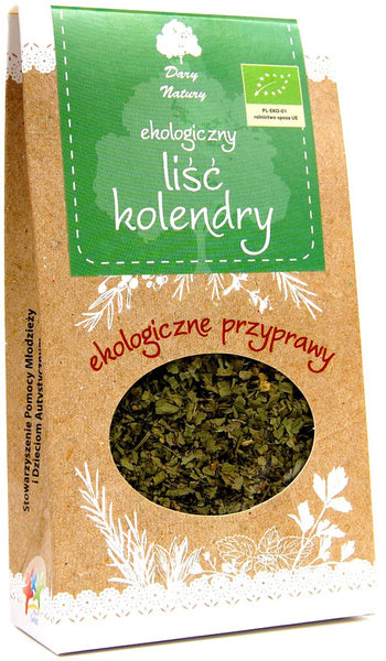 Kolendra liść 20 g - Dary Natury (EKO)