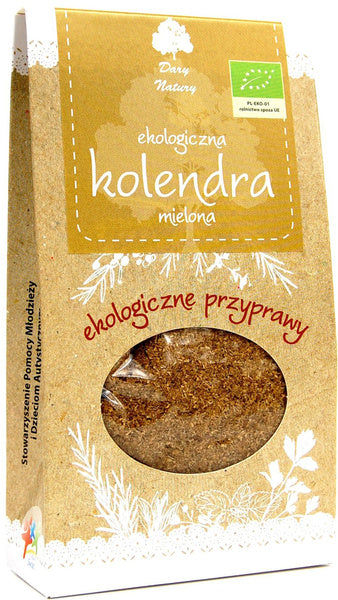 Kolendra mielona 30 g - Dary Natury (EKO)