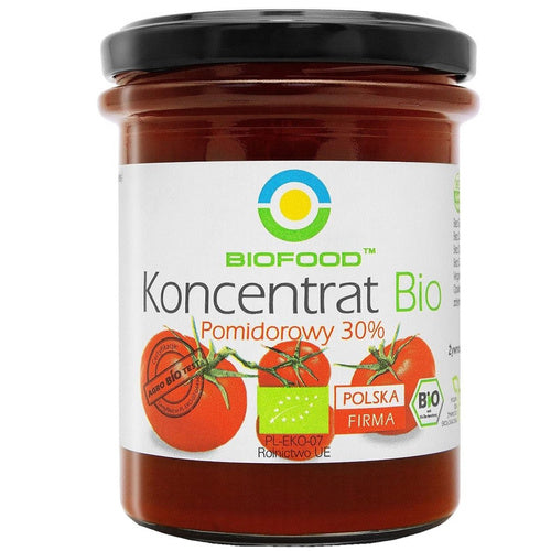 Koncentrat pomidorowy 30 % bezglutenowy 200 g - Bio Food (EKO)