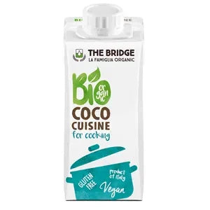 Krem do gotowania kokosowy bezglutenowy 200 ml - The Bridge (EKO)