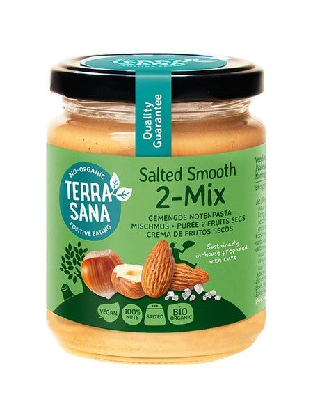 Krem orzechowy mix (2 orzechy) solony 250 g - Terrasana (EKO)