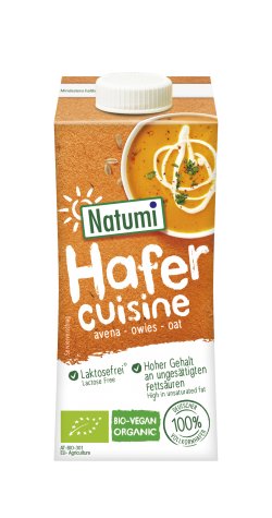 Krem owsiany do gotowania i pieczenia 200 ml - Natumi (EKO)