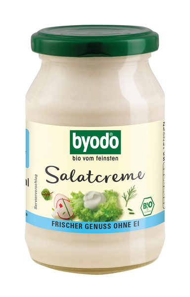 Krem sałatkowy wegetariański bezglutenowy 250 ml - Byodo (EKO)