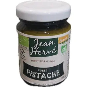 Krem z pistacji 100 % bezglutenowy 100 g - Jean Harve (EKO)