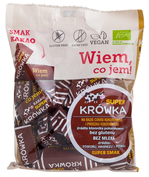 Krówki kakaowe bezmleczne bezglutenowe 150 g - Me Gusto (EKO)