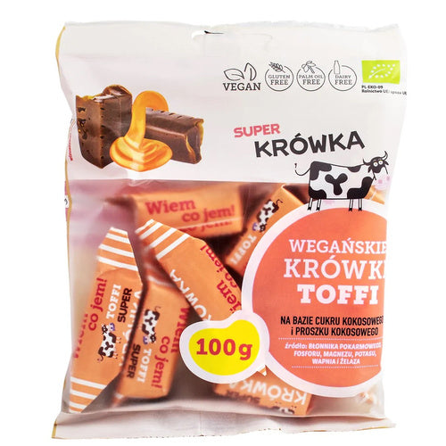 Krówki toffi bezmleczne bezglutenowe 100 g - Me Gusto (EKO)
