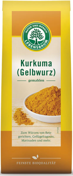 Kurkuma mielona 50 g - Lebensbaum (EKO)