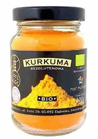 Kurkuma mielona bezglutenowa 100 g - Pięć Przemian (EKO)