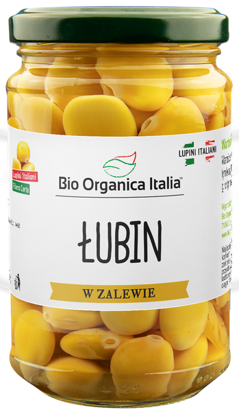 Łubin w zalewie 280 g (200 g) - Bio Organica Italia (EKO)