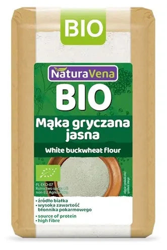Mąka gryczana jasna 500 g - Naturavena (EKO)
