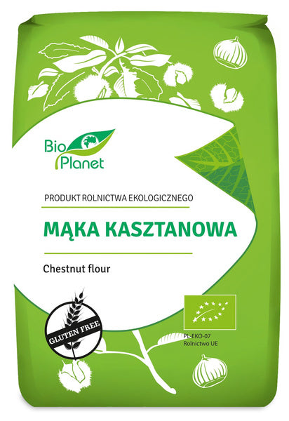 Mąka kasztanowa bezglutenowa 700 g - Bio Planet (EKO)