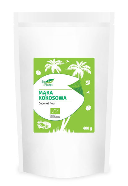Mąka kokosowa 400 g - Bio Planet (EKO)