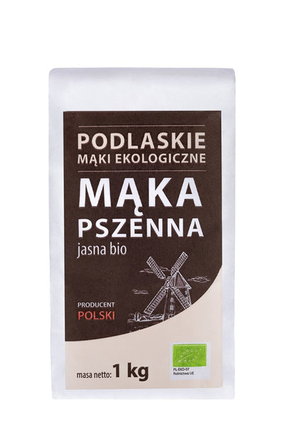 Mąka pszenna jasna typ 550 1 kg - Mąki Podlaskie (EKO)