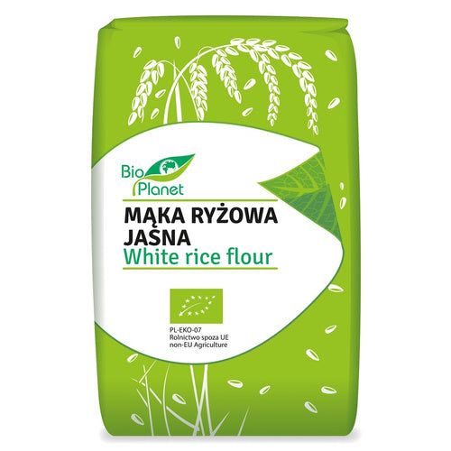 Mąka ryżowa jasna 500 g - Bio Planet (EKO)