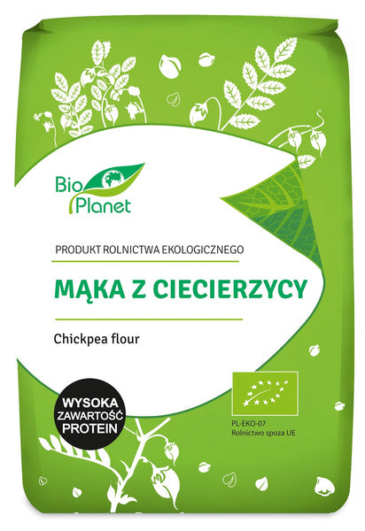 Mąka z ciecierzycy 800 g - Bio Planet (EKO)