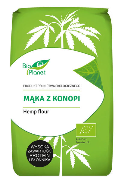 Mąka z konopi konopna 400 g - Bio Planet (EKO)