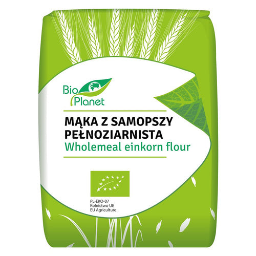 Mąka z samopszy pełnoziarnista 1 kg - Bio Planet (EKO)